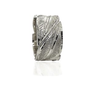 wedding band ring №508 white