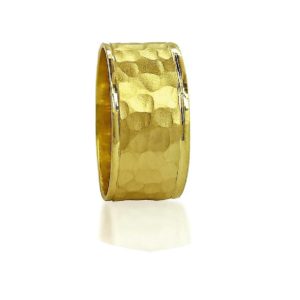 wedding band ring №509 yellow