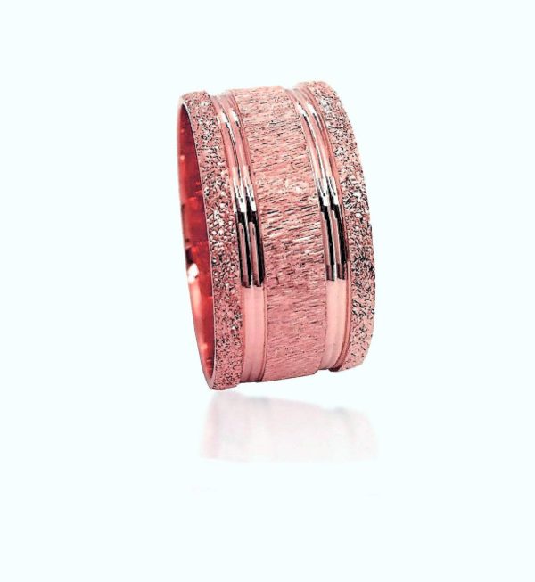 wedding band ring №510 rose