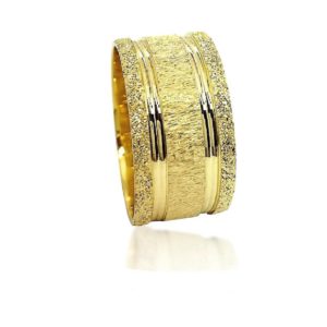 wedding band ring №510 yellow