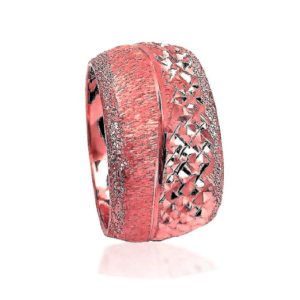 wedding band ring №512 rose