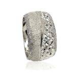 wedding band ring №512 white