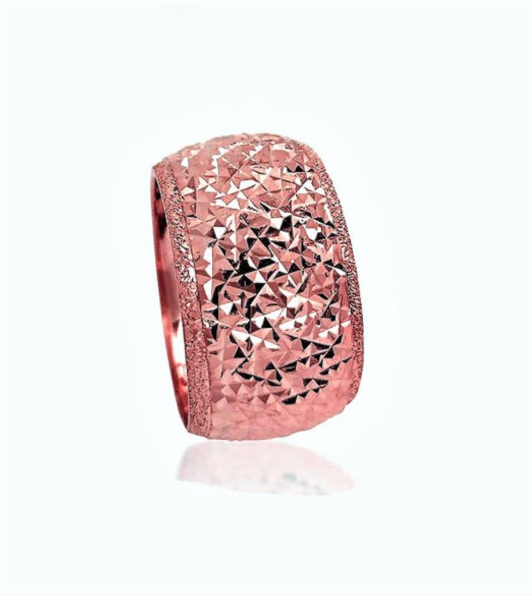 wedding band ring №513 rose