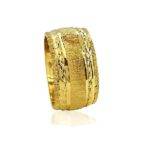 wedding band ring №514 yellow