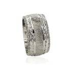 wedding band ring №514 white