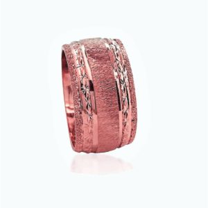 wedding band ring №514 rose