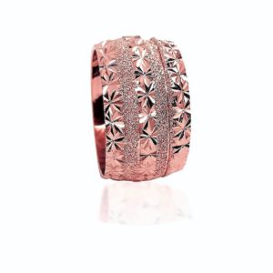 wedding band ring №517 rose