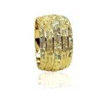 wedding band ring №516 yellow