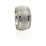 wedding band ring №518 white