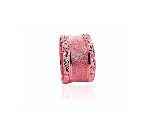 wedding band ring №520 rose