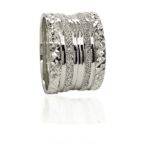 wedding band ring №521 white