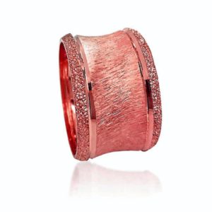 wedding band ring №524 rose