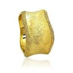 wedding band ring №525 yellow