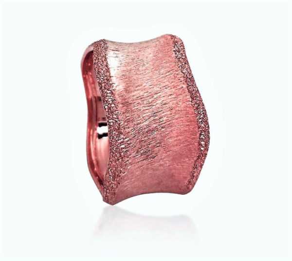 wedding band ring №525 rose