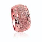 wedding band ring №600 rose