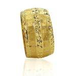 wedding band ring №603 yellow