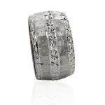 wedding band ring №603 white