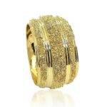 wedding band ring №604 yellow