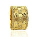 wedding band ring №606 yellow