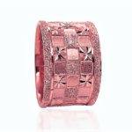 wedding band ring №606 rose