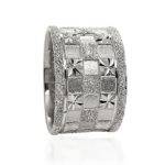 wedding band ring №606 white