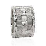 wedding band ring №608 white