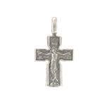 cross crucifixion Theotokos with saints
