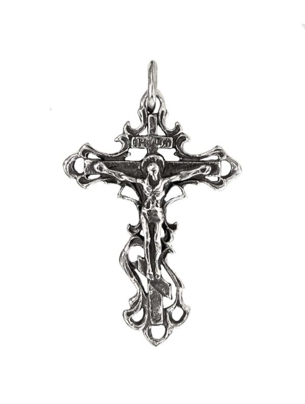 cross crucifixion crown of thorns slavic