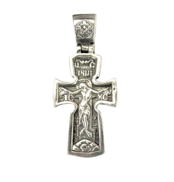 cross crucifix revers St Peter orthodox