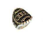 Ring man car logo A gold plated