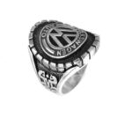 car fan man ring logo V