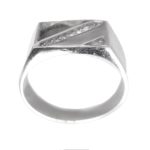 Signet ring men stones