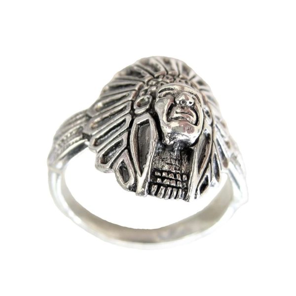 Ring men Small Indian head