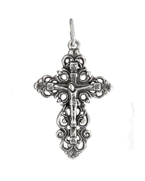 cross grapevine IС XC crucifix bless and save