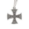 German cross pendant with grain
