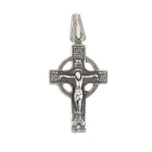 cross crucifix Calvary reverse side prayer