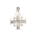 Jerusalem cross diamond star