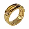 Atlantis ring Total 24k gold Plating