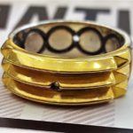 Atlantis ring Partial 24k gold Plating