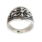 Band ring ornament Acanthus