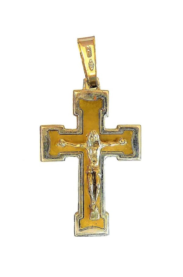 Teutonic Cross crucefix catholic pendant