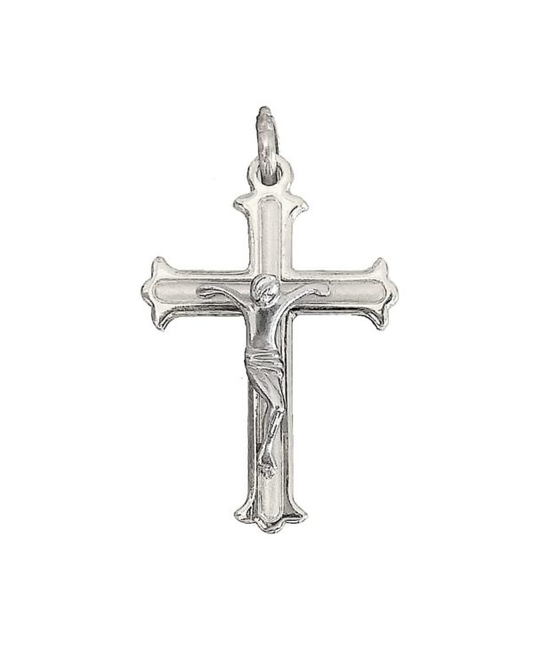 cross crucifix Flore Catholic pendant