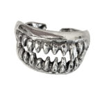Biker ring men Vampires Jaws