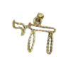 Judaica Pendant symbol luck j2116az