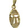 Judaica Pendant symbol luck j2115az