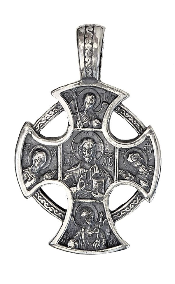 King Of Glory medal cross Crucifix prayer 1566