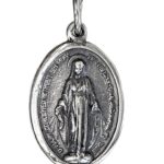 Catholic icon St Mary 227 christian pendant