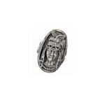 Signet ring men Large Indian head 1572