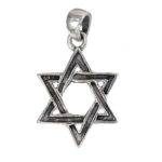 Magen David Pendant j2113a Judaica star