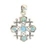 Pendant christian cross Jerusalem M25